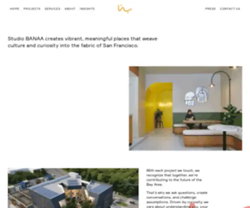 Studiobanaa.com(Studio BANAA I architecture & interiors I San Francisco) Screenshot