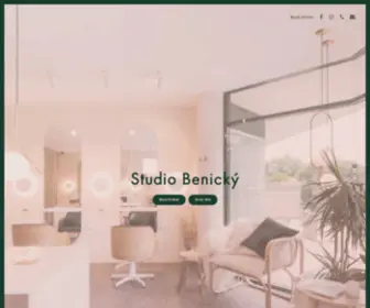 Studiobenicky.com.au(Studio Benicky) Screenshot