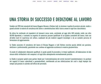 Studiobesana.it(Consulente del lavoro) Screenshot