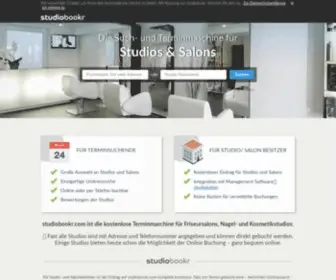 Studiobookr.com(Buchungs) Screenshot