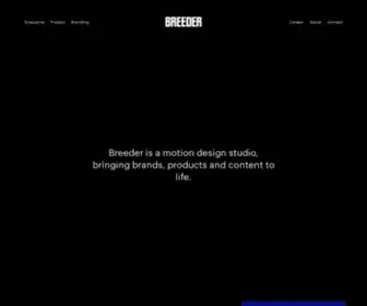 Studiobreeder.com(Breeder Studio) Screenshot