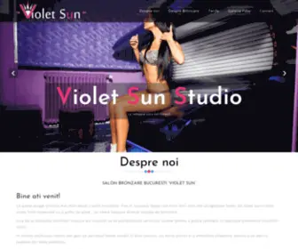 Studiobronzare.ro(Salon Bronzare Bucuresti Violet Sun Studio) Screenshot