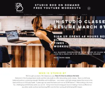 Studiobyeg.com(Edmonton's premier barre and rebounder studio. Barre) Screenshot