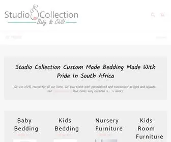 Studiocollectiononline.co.za(Bedding for babies and kids. Our baby bedding and kids bedding) Screenshot