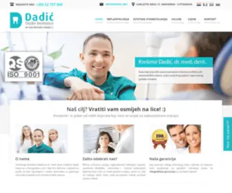 Studiodentistico.hr(Dental Centar Dadić) Screenshot