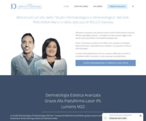 Studiodermatologico.it(Esperti in Dermatologia Oncologica) Screenshot