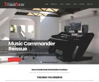 Studiodesk.net(Get the Best Music Production Desks at StudioDesk.Our Workstation Furniture) Screenshot