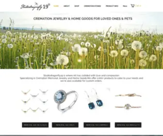 Studiodragonfly19.com(Memorial & Cremation Jewelry) Screenshot