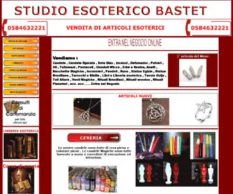 Studioesotericobastet.it(Vendita online di articoli esoterici) Screenshot