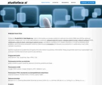 Studiofaca.si(IT Inženiring) Screenshot