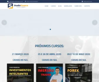 Studiofinance.com.br(Studio Finance) Screenshot