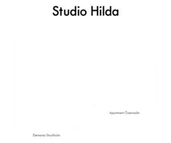 Studiohilda.se(Sara Rydberg Nilsson) Screenshot