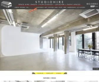 Studiohire.com(STUDIOHIRE) Screenshot