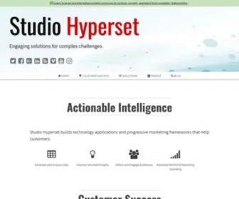 Studiohyperset.com(Studio Hyperset) Screenshot