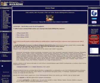 Studioiavarone.it(Libri antichi) Screenshot