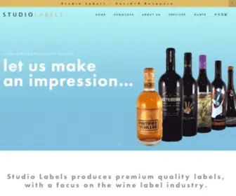 Studiolabels.com.au(Studio labels) Screenshot