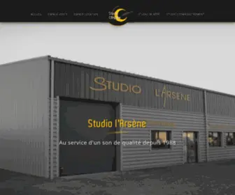 Studiolarsene.com(Studio l'Arsène) Screenshot