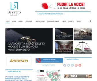 Studiolegalebusetto.it(Studio Legale Busetto) Screenshot