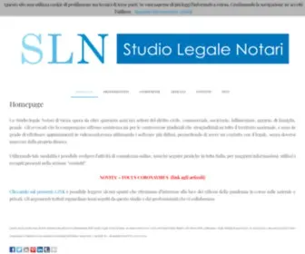 Studiolegalenotari.it(Studio Legale dell'avvocato Notari) Screenshot