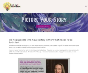 Studiolightillustration.com(Studio Light Illustration) Screenshot