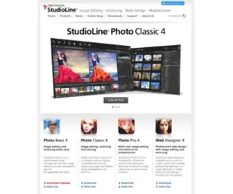 Studioline.biz(Digital Imaging and Website Software) Screenshot