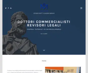 Studiomiglio.com(Commercialista Roma) Screenshot
