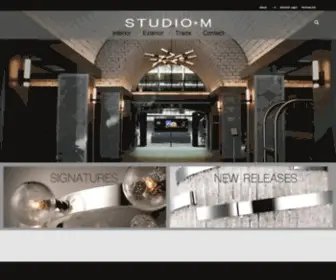 Studiomlighting.com(Studio M Lighting) Screenshot