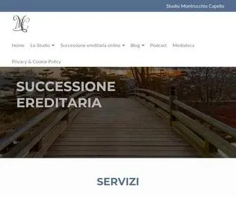 Studiomontrucchiocapellosnc.com(Studio Montrucchio Capello) Screenshot