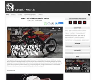 Studiomotor.com(Studio Motor I Custom Motorcycle Workshop Jakarta) Screenshot