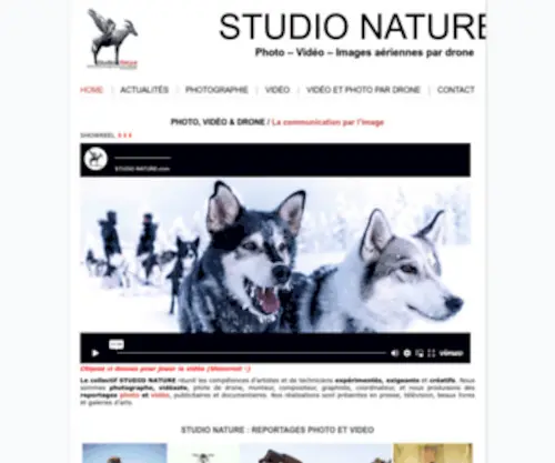 Studionature.com(STUDIO NATURE) Screenshot