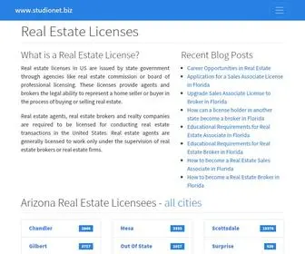 Studionet.biz(All Professional License holders in USA) Screenshot
