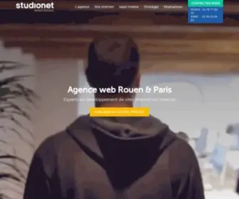 Studionet.fr(Agence web Rouen & Paris) Screenshot