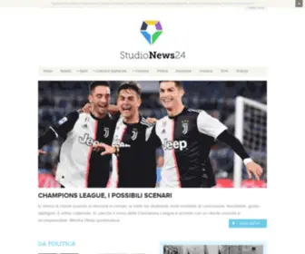 Studionews24.com(Studionews 24) Screenshot