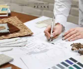 Studiopeake.com(Studio Peake) Screenshot