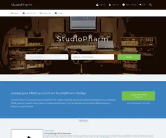 Studiopharm.com(Control Your Career) Screenshot