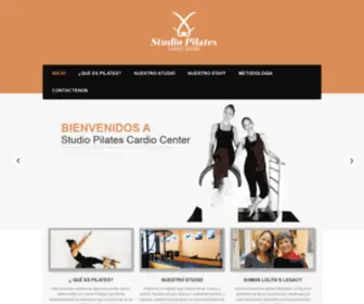 Studiopilatescc.com(Studio Pilates Cardio Center) Screenshot