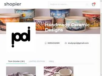 Studiopoi.com(Studio Poi are a small design studio based in Sweden specializing in branding) Screenshot