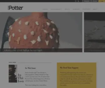 Studiopotter.org(Studio Potter) Screenshot