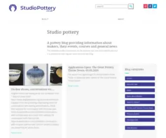 Studiopottery.co.uk(Blog) Screenshot