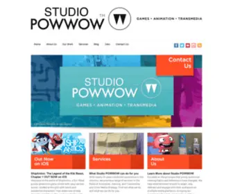 Studiopowwow.com(Studio POWWOW) Screenshot