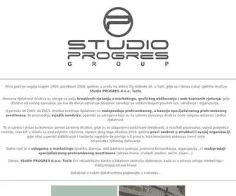 Studioprogres.com(Studio PROGRES Tuzla) Screenshot