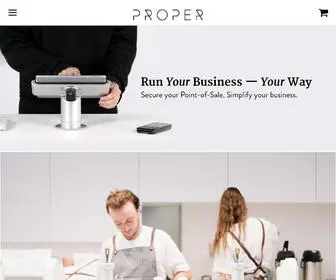 Studioproper.com.au(Proper) Screenshot