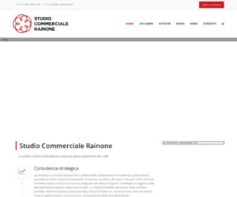 Studiorainone.it(Studio Commerciale Rainone) Screenshot