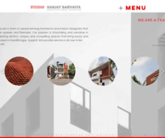 Studiosanjaysarvaiya.com(Studio Sanjay Sarvaiya) Screenshot