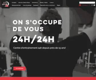 Studiosantegym.ca(Accueil) Screenshot