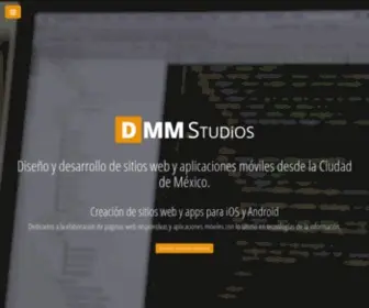 Studiosdmm.com.mx(Desarrollo de sitios web y aplicaciones móviles) Screenshot