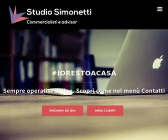 Studiosimonetticommercialisti.it(Studio Simonetti) Screenshot