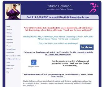 Studiosolomonfitnessarts.com(Studio Solomon) Screenshot