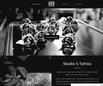 Studiostattoo.nu(Studio S Tattoo) Screenshot