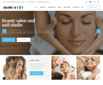 Studiostylco.com(Hair Salon and Spa) Screenshot